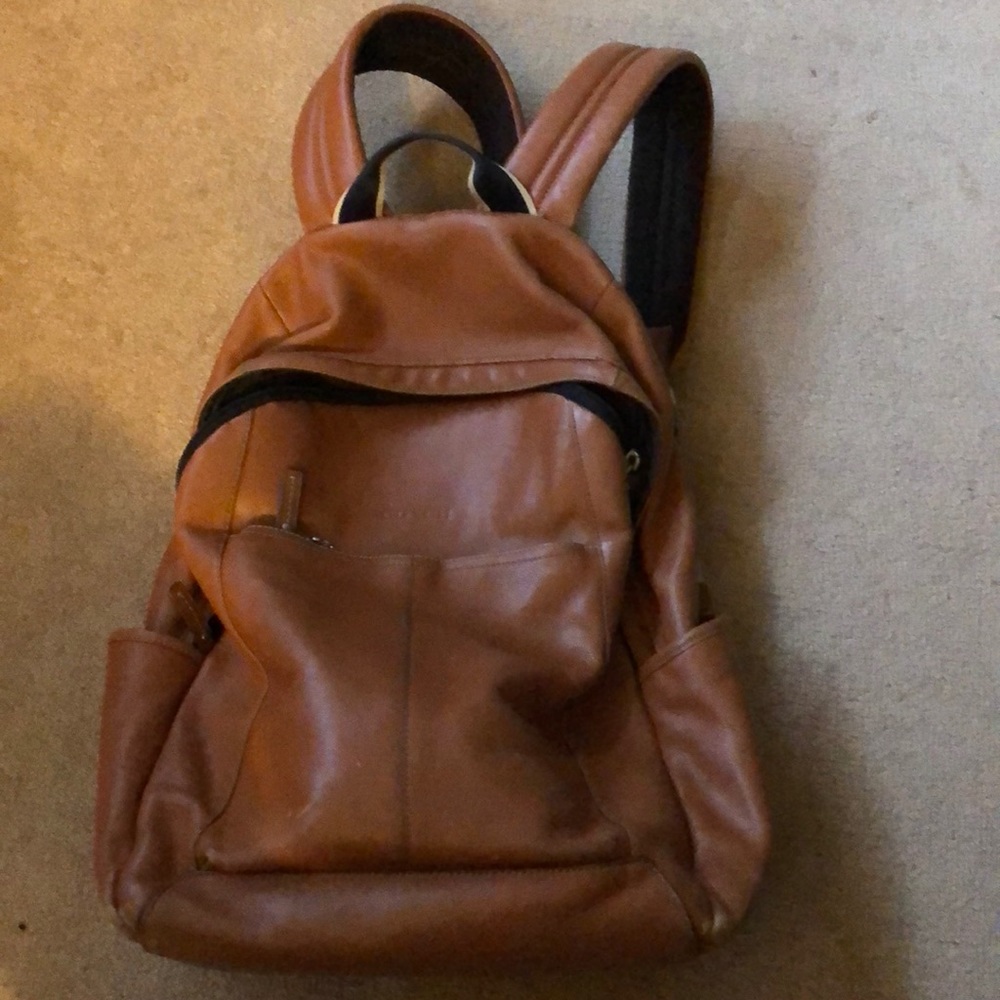Genuine leather backpack from Coach